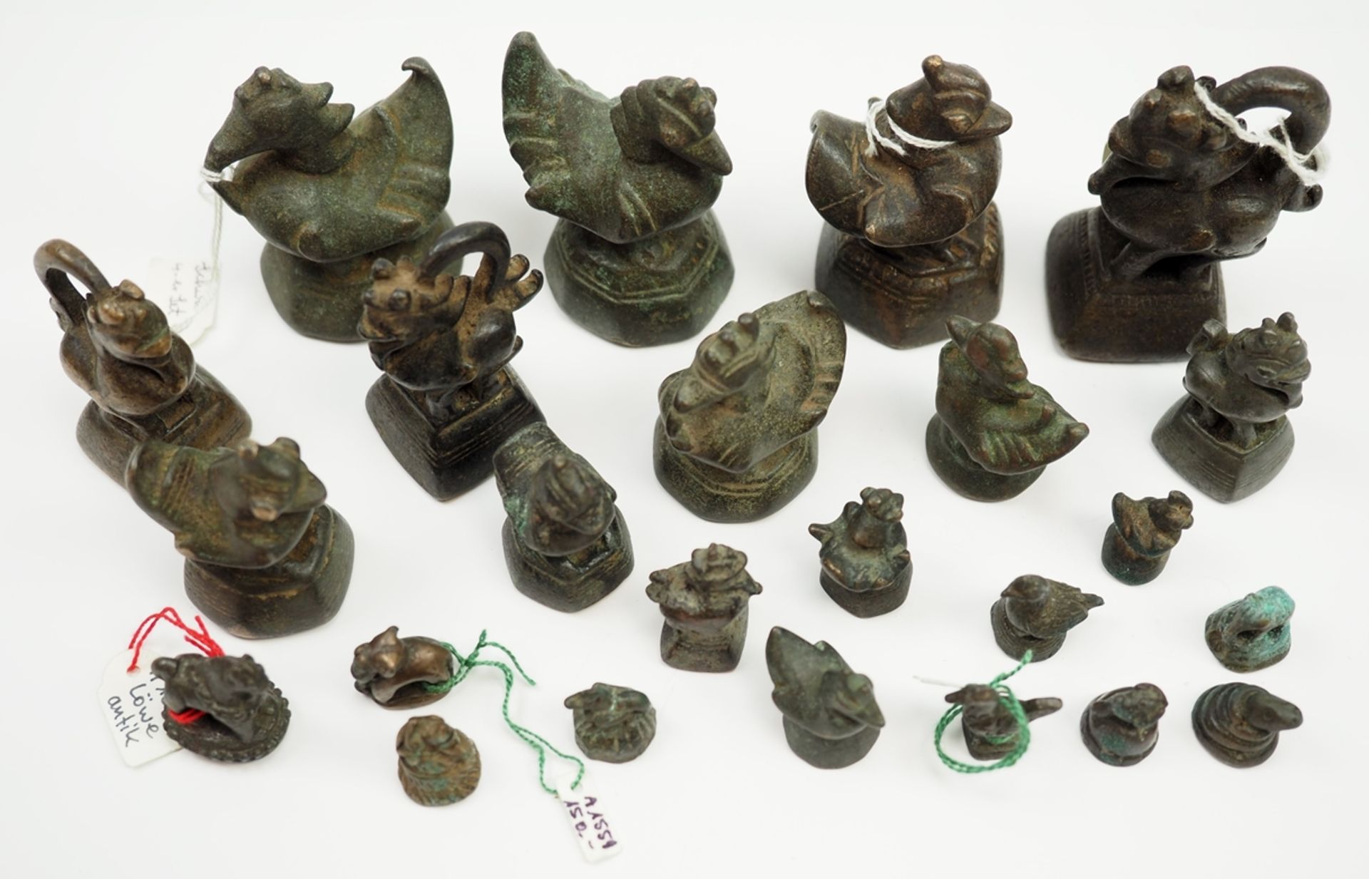 China: Opium Gewichte Sammlung. - Bild 2 aus 2