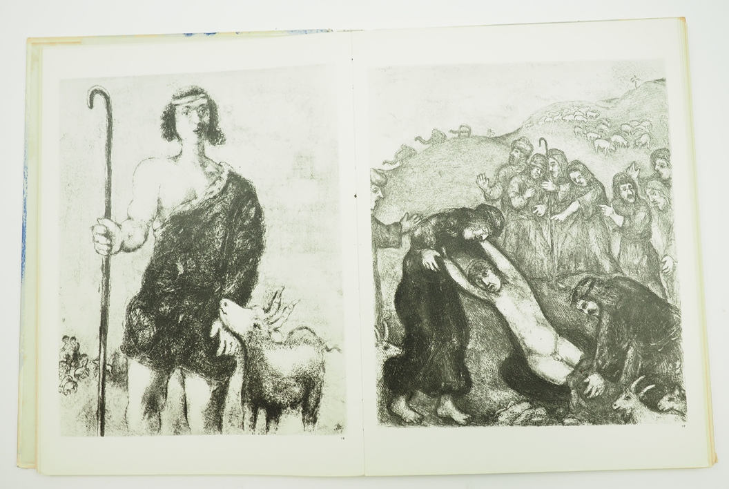Chagall, Marc: Bibel mit Illustrationen von Marc Chagall - 1956. - Bild 6 aus 6