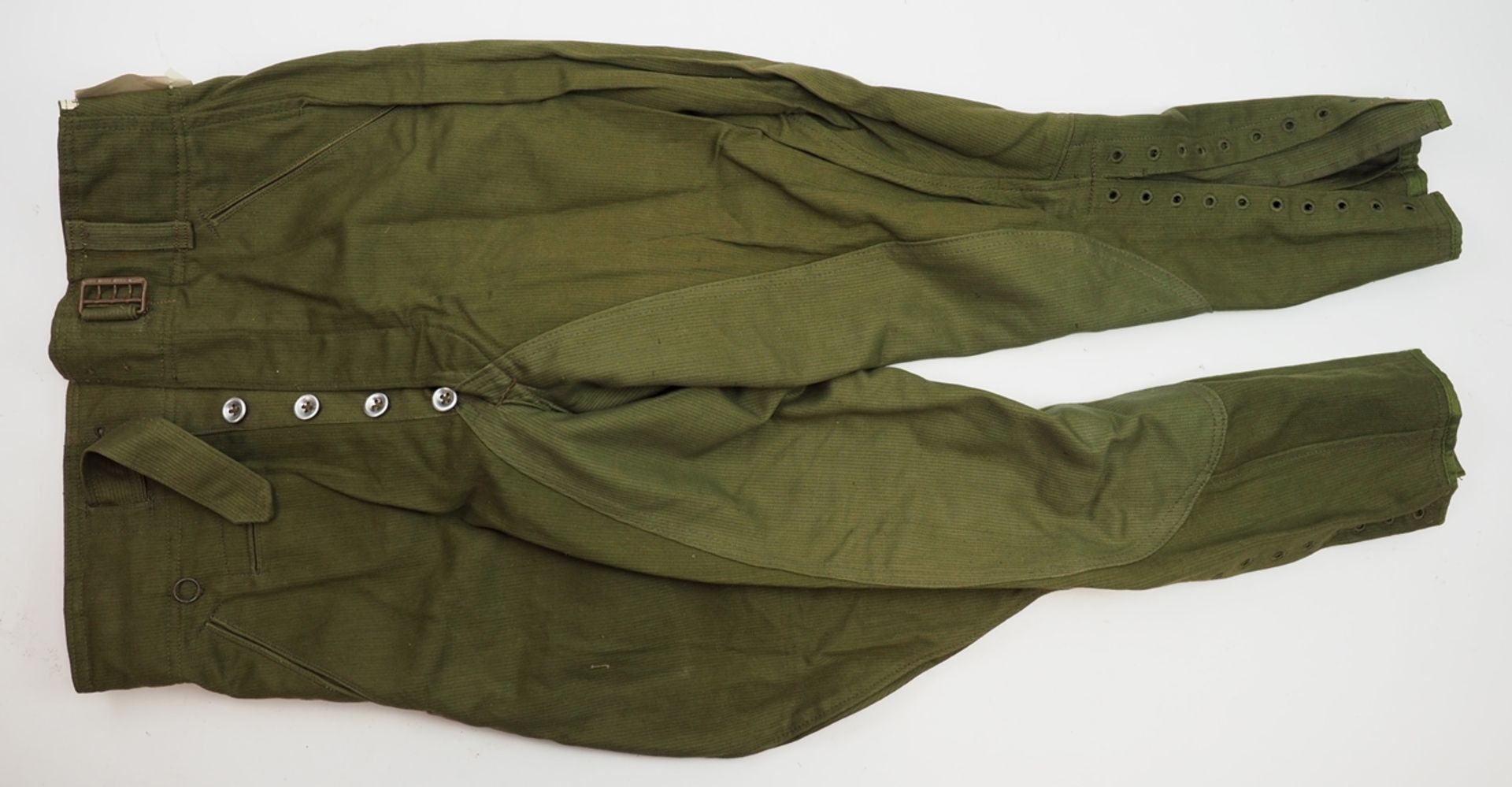 Wehrmacht: Stiefelhose zur Tropenuniform - Kammerstück. - Image 6 of 7