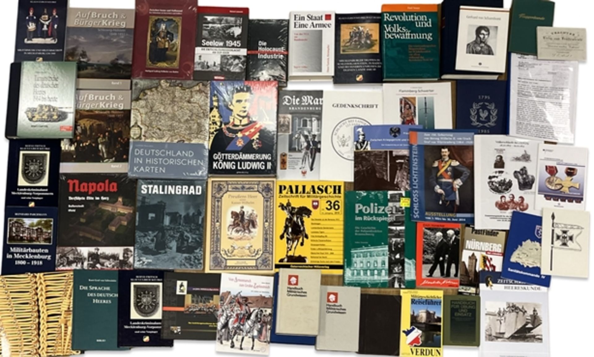 Militär Literatur Lot - Teil 4.