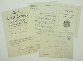 Dr. jur. Ludwig Bassermann-Jordan: Hessen - Großherzoglicher Orden Philipps des Großmütigen, Ritter
