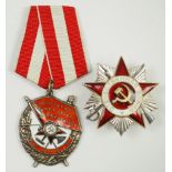 Sowjetunion: Rotbannerorden, 3. Modell, 2. Typ.