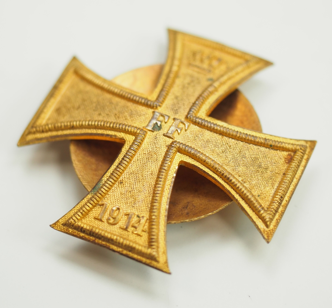 Mecklenburg-Schwerin: Militär-Verdienstkreuz, 1. Klasse - Schraubscheibe. - Bild 2 aus 3