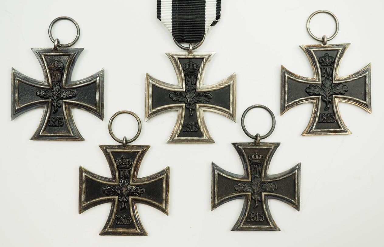 Preussen: Eisernes Kreuz, 1914, 2. Klasse - 5 Exemplare. - Image 2 of 2