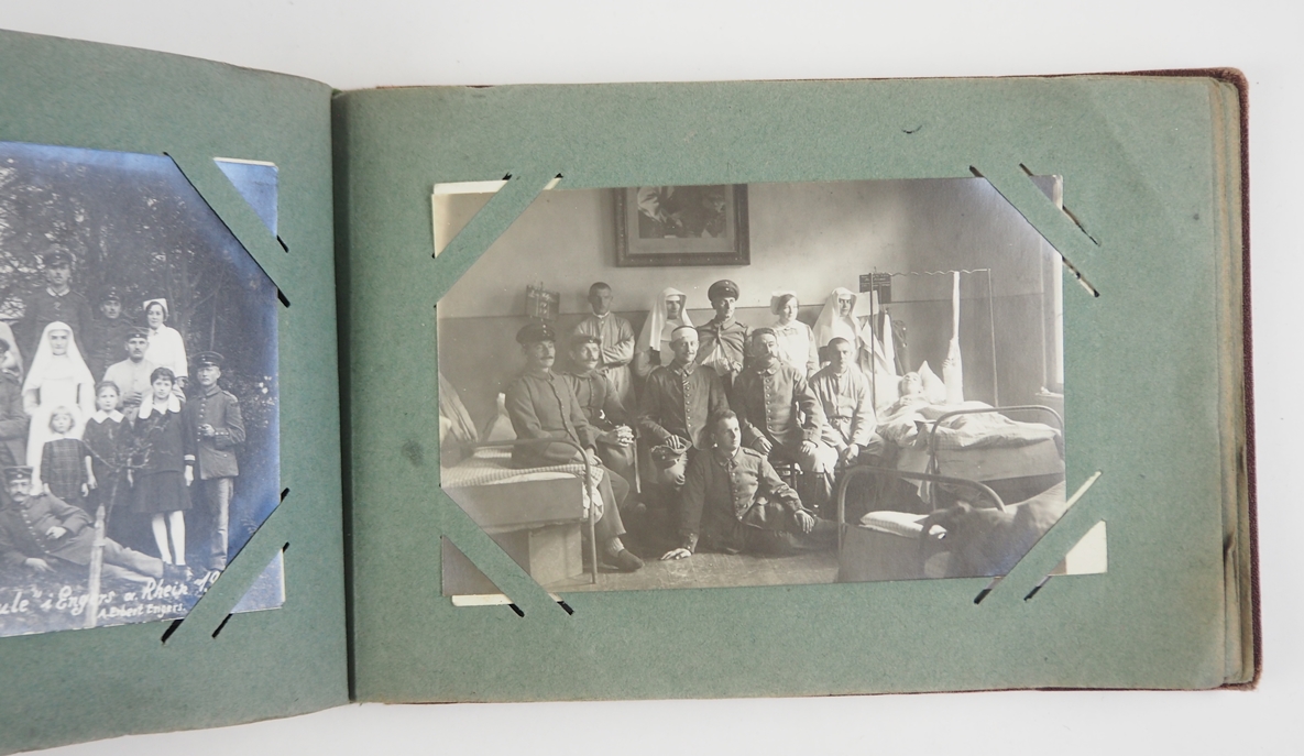 1. Weltkrieg: Postkartenalbum des Kriegs-Lazarett Engers am Rhein. - Image 3 of 5