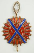 Russland: Kaiserlicher Orden des hl. Apostel Andreas des Erstberufenen, 2. Modell (1857-1917), Andr