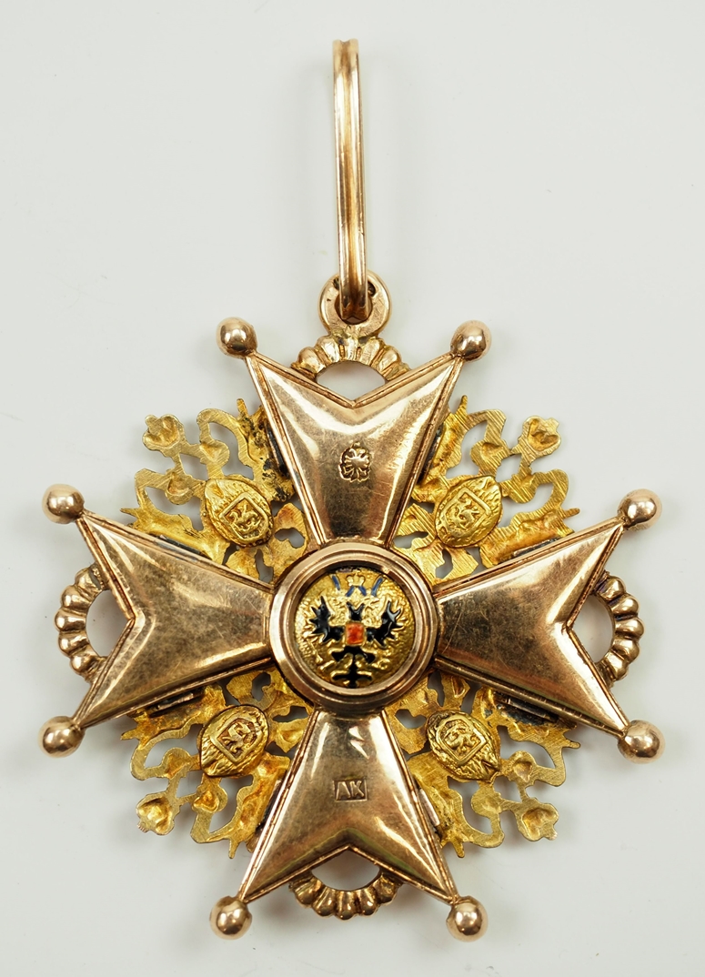 Russland: Kaiserlicher und Königlicher Orden vom heiligen Stanislaus, 2. Modell, 2. Typ (ca. 1841-1 - Image 3 of 5