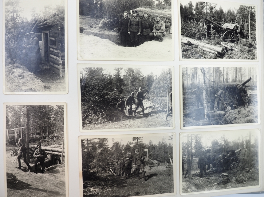 Wehrmacht: Fotoalbum eines Hauptmanns der Artillerie. - Image 4 of 4