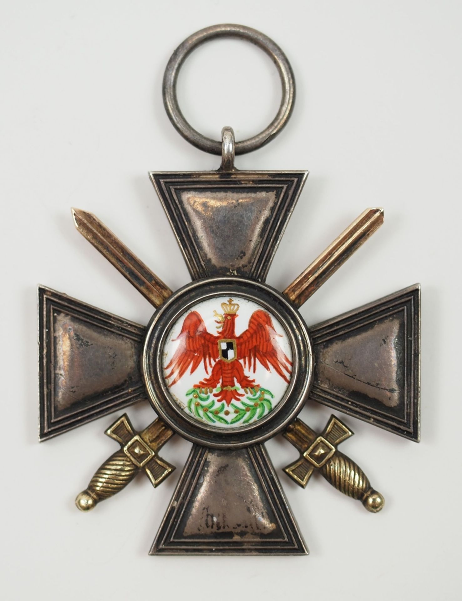 Preussen: Roter Adler Orden, 3. Modell (1854-1885), 4. Klasse, mit Schwertern.