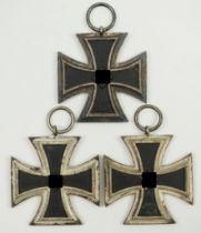 Eisernes Kreuz, 1939, 2. Klasse - 3 Exemplare.