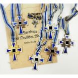 Ehrenkreuz der Deutschen Mutter - 6 Exemplare.