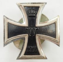 Preussen: Eisernes Kreuz, 1914, 1. Klasse - Schraubscheibe.