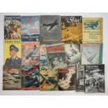 Luftwaffe: Adler-Kalender 1943 - Lot Literatur.
