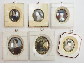Sammlung Miniaturen - 6 Exemplare.