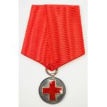 Russland: Rot-Kreuz-Medaille zur Erinnerung an den Russisch-Japanischen Krieg 1904-1905.
