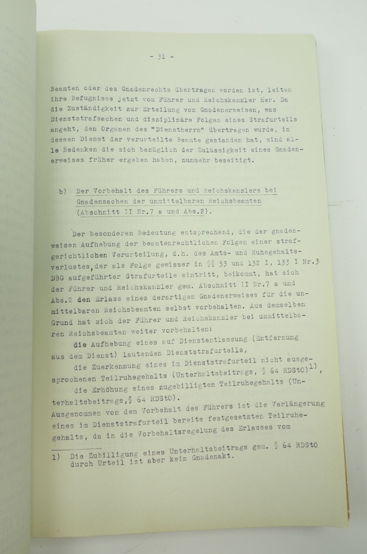 Roller, Walter: Zuständigkeit und Verfahren in Gnadensachen seit 1933. - Bild 3 aus 4