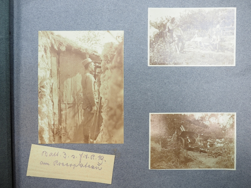 Österreich: 4 Fotoalben eines Offiziers der Artillerie - 1. WK. - Image 4 of 7