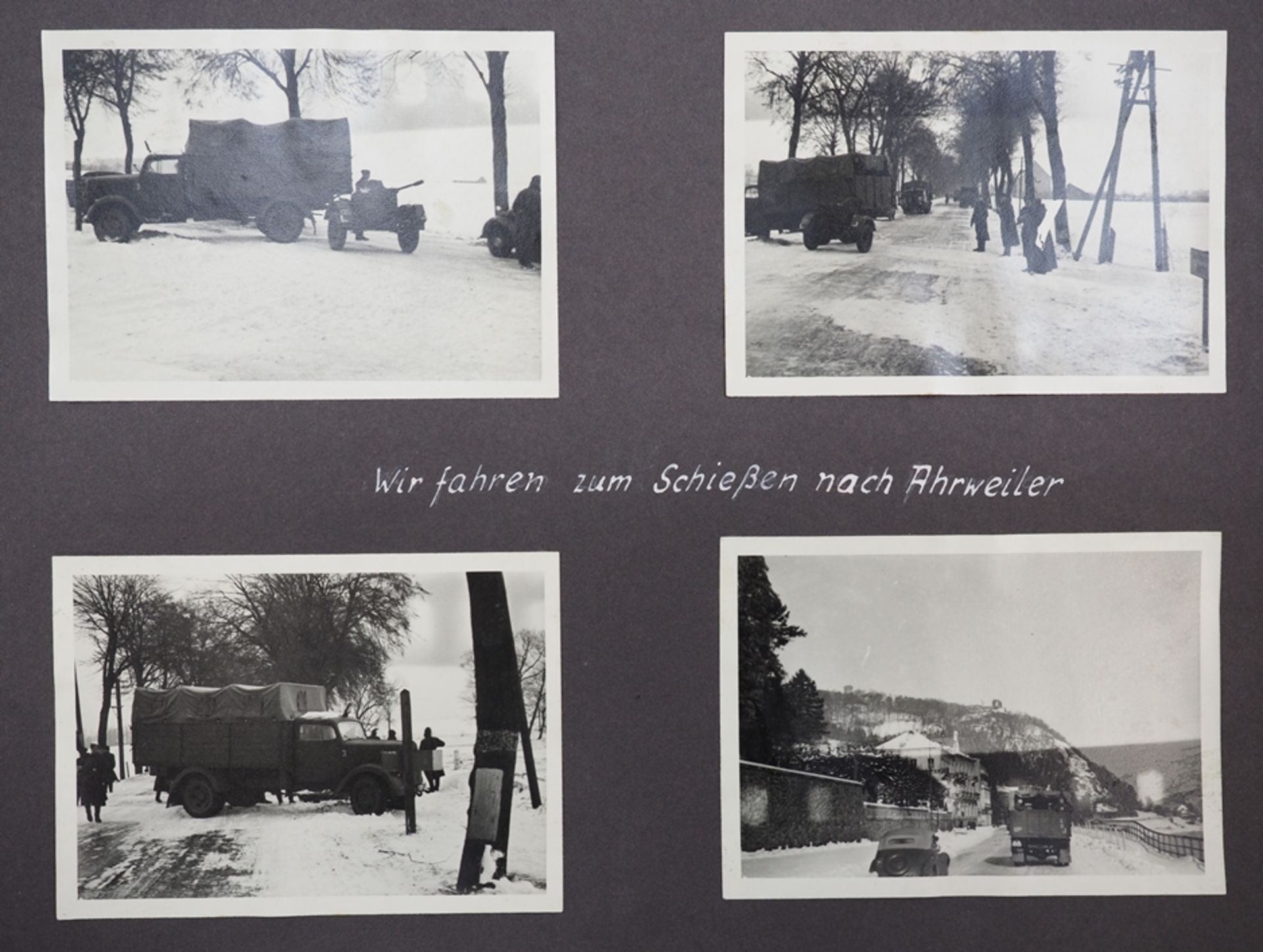 Luftwaffe: Fotoalbum eines Unteroffiziers im Flak-Regiment 3. - Bild 7 aus 7