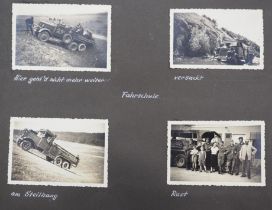 Luftwaffe: Fotoalbum eines Unteroffiziers im Flak-Regiment 3.