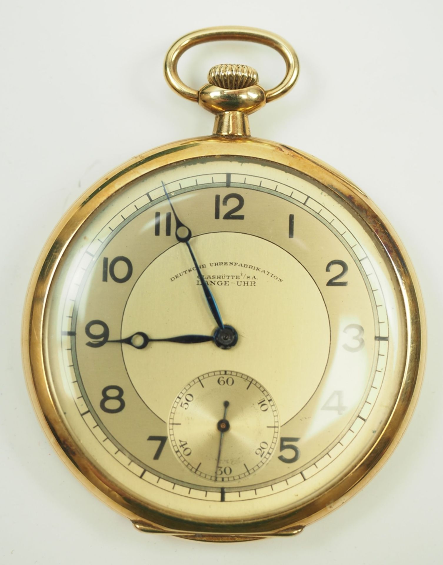 A. Lange & Söhne: GOLD Taschenuhr.