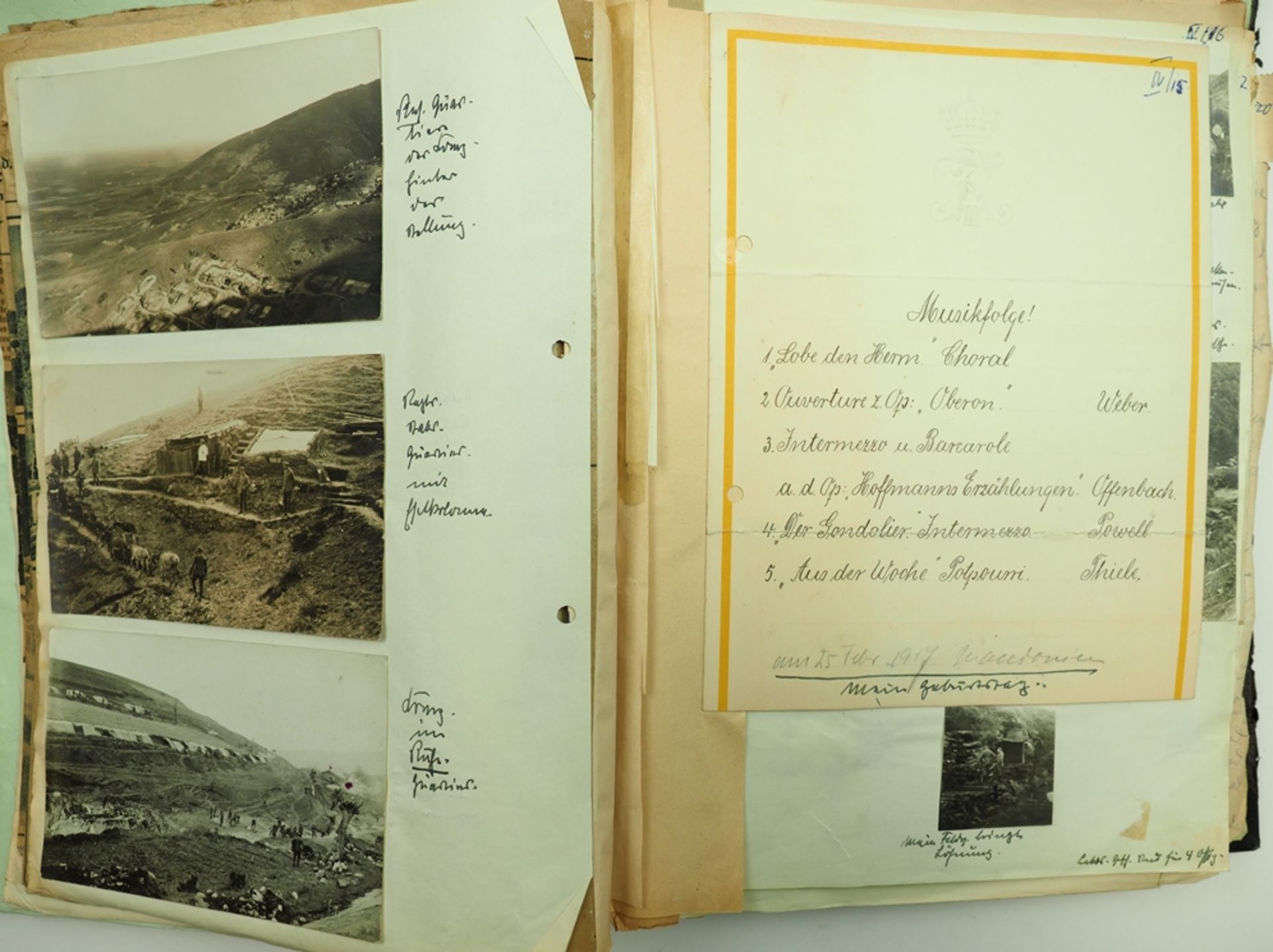 Dokumente und Fotos aus dem Nachlass des Generalmajor Wolfgang von Holwede - Widerstand. - Bild 6 aus 10