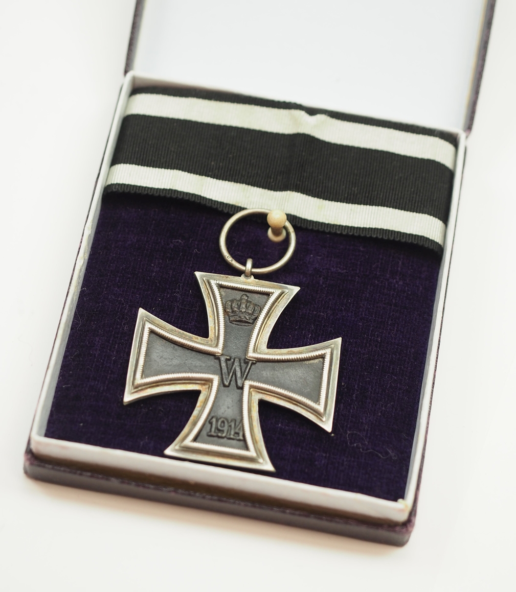 Preussen: Eisernes Kreuz, 1914, 2. Klasse, im Etui - KO. - Image 2 of 4