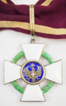 Italien: Orden vom Römischen Adler, 1. Modell (1942-1943), Komturkreuz.