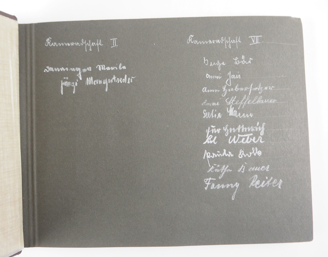 Weiblicher Arbeitsdienst: Fotoalbum Lager 13/131 Mindelheim. - Image 2 of 5