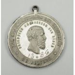 Universität Heidelberg: Medaille auf 500 Jahre Universität Heidelberg.
