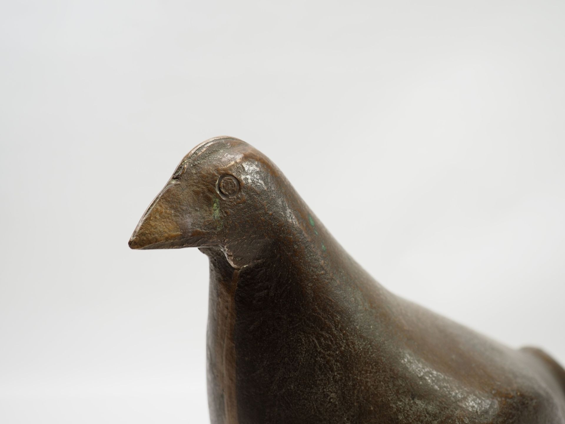 Eisele, Karl (1884-1963): Bronze Henne. - Bild 2 aus 4