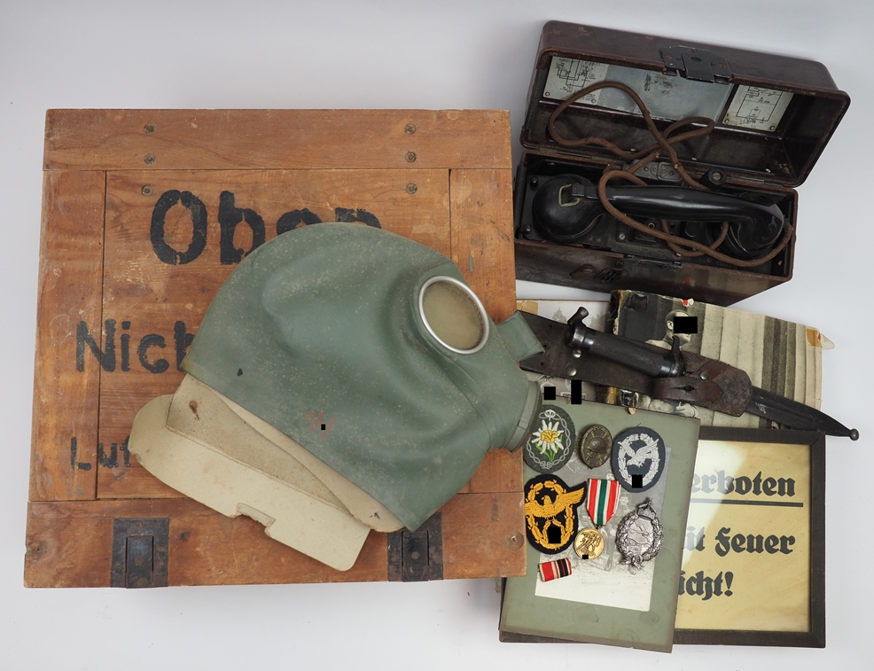 3. Reich: Lot Militaria.