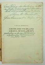 Adolf Hitler Bibliothek: Morocutti, Camillo: Gross-Deutschland Gross-Südslawien.