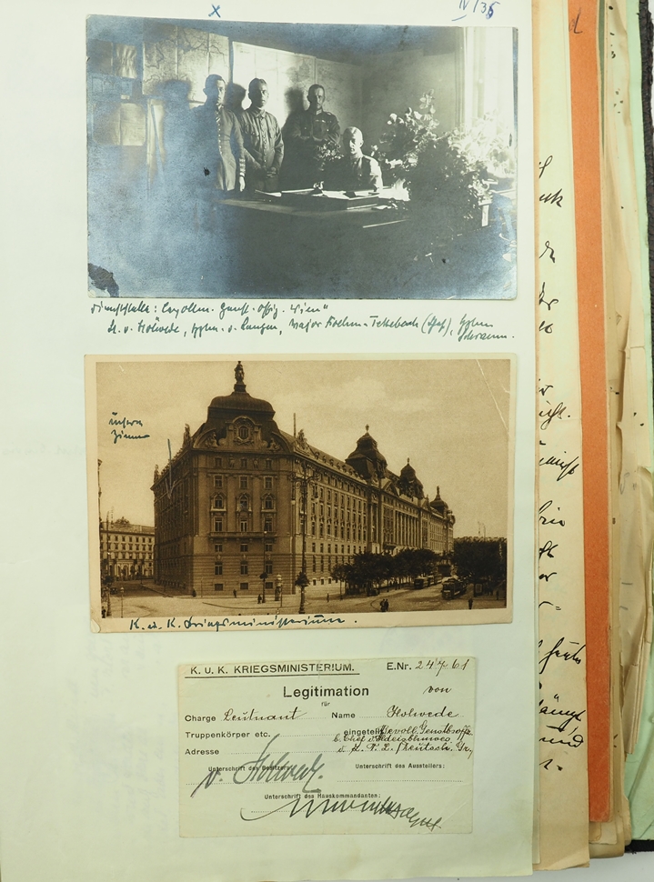 Dokumente und Fotos aus dem Nachlass des Generalmajor Wolfgang von Holwede - Widerstand. - Image 7 of 10