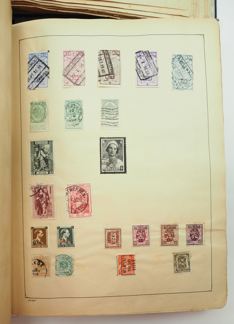 Briefmarken und Ganzsachen Sammlung Deutschland und International - 2 KA BE Alben. - Image 3 of 5