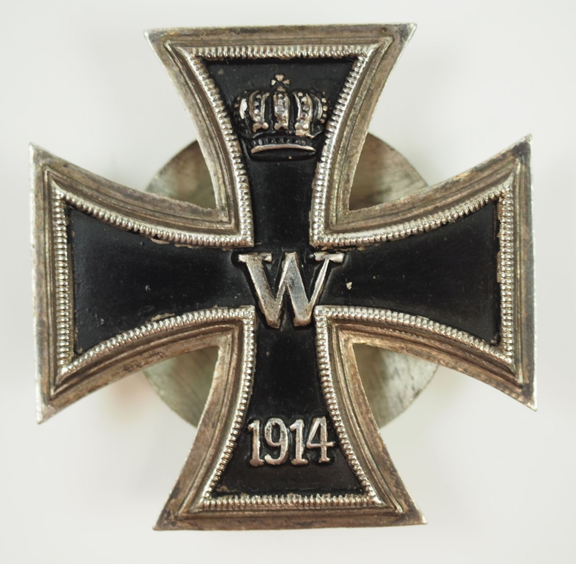 Preussen: Eisernes Kreuz, 1914, 1. Klasse - Schraubscheibe.