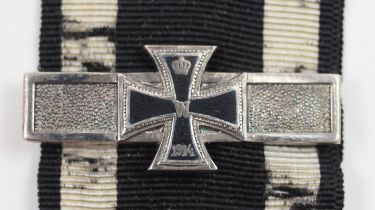 Preussen: Wiederholungsspange 1914 zum Eisernen Kreuz, 1870, 2. Klasse.