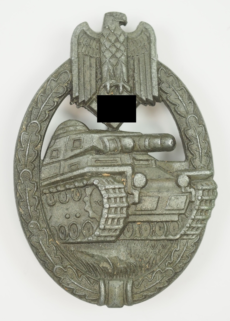 Panzerkampfabzeichen, Bronze.