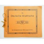 Die Deutsche Briefmarke 1914 - 1924 - komplett.