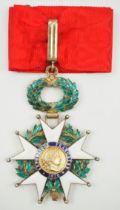 Frankreich: Orden der Ehrenlegion, 9. Modell (1870-1951), Komtur Kreuz.