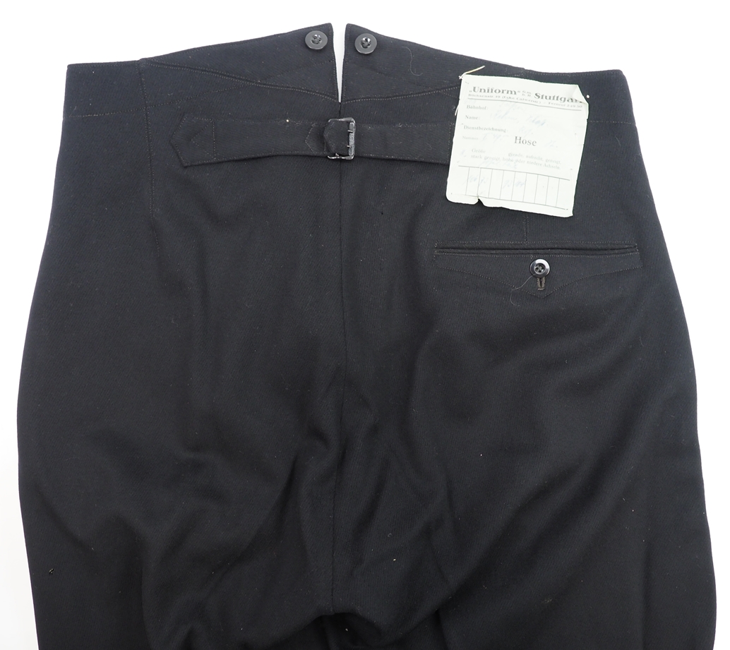 Allg. SS: Schwarze Breeches Hose eines Rottenführers. - Image 3 of 5