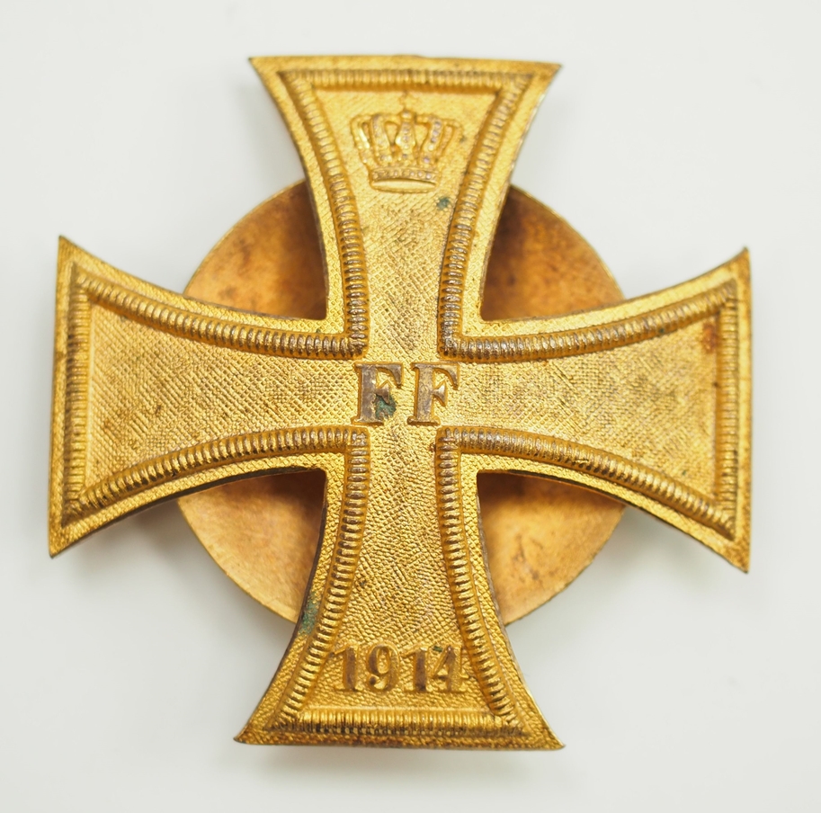 Mecklenburg-Schwerin: Militär-Verdienstkreuz, 1. Klasse - Schraubscheibe.