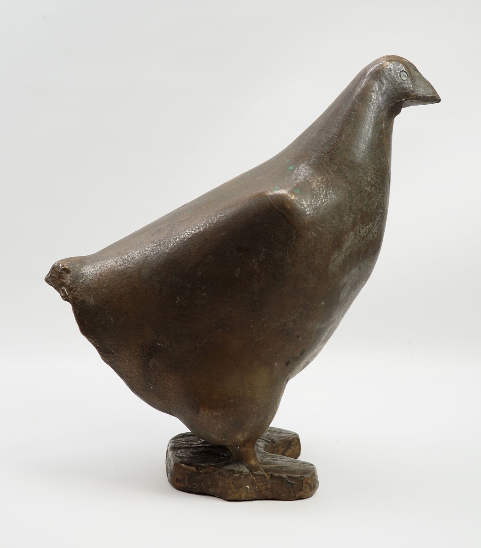 Eisele, Karl (1884-1963): Bronze Henne. - Bild 3 aus 4