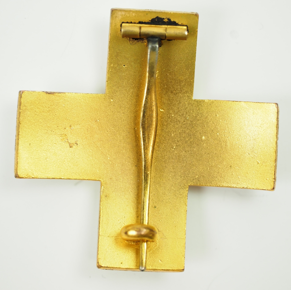 Deutsches Rotes Kreuz, 3. Modell (1937-1939), Verdienstkreuz. - Bild 3 aus 3