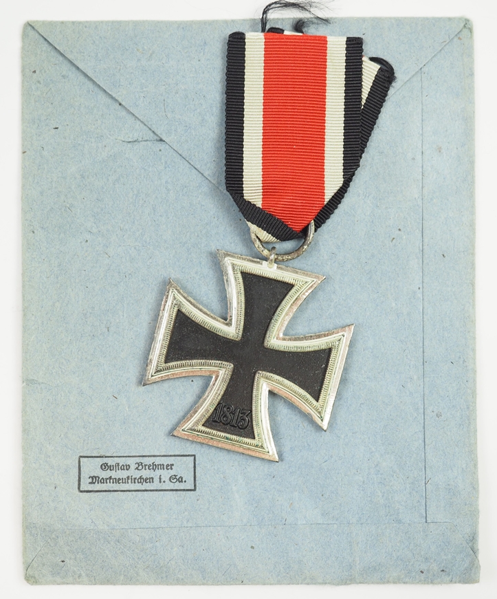 Eisernes Kreuz, 1939, 2. Klasse, in Verleihungstüte. - Image 3 of 3