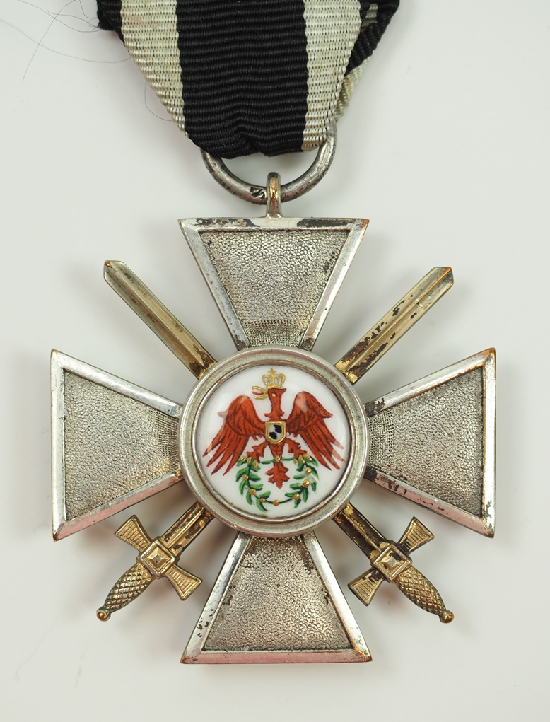 Sammleranfertigung Preussen: Roter Adler Orden, 4. Modell (1885-1918), 4. Klasse mit Schwertern.