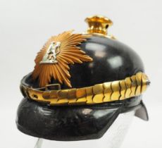 Württemberg: Pickelhaube der Bürgerwehr Saulgau.