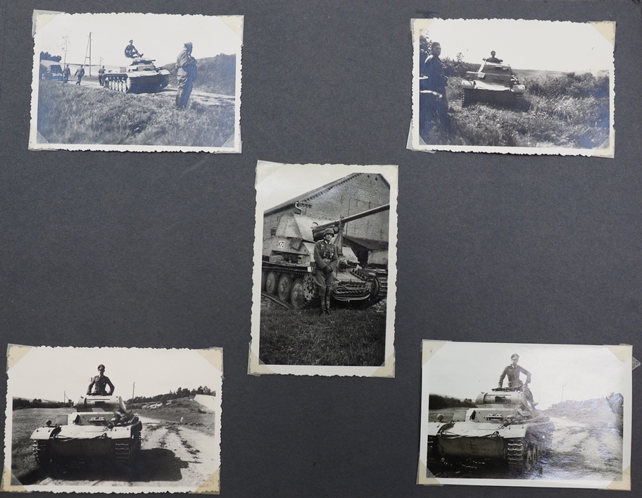 Wehrmacht: Fotoalbum eines Panzerjägers. - Image 2 of 6