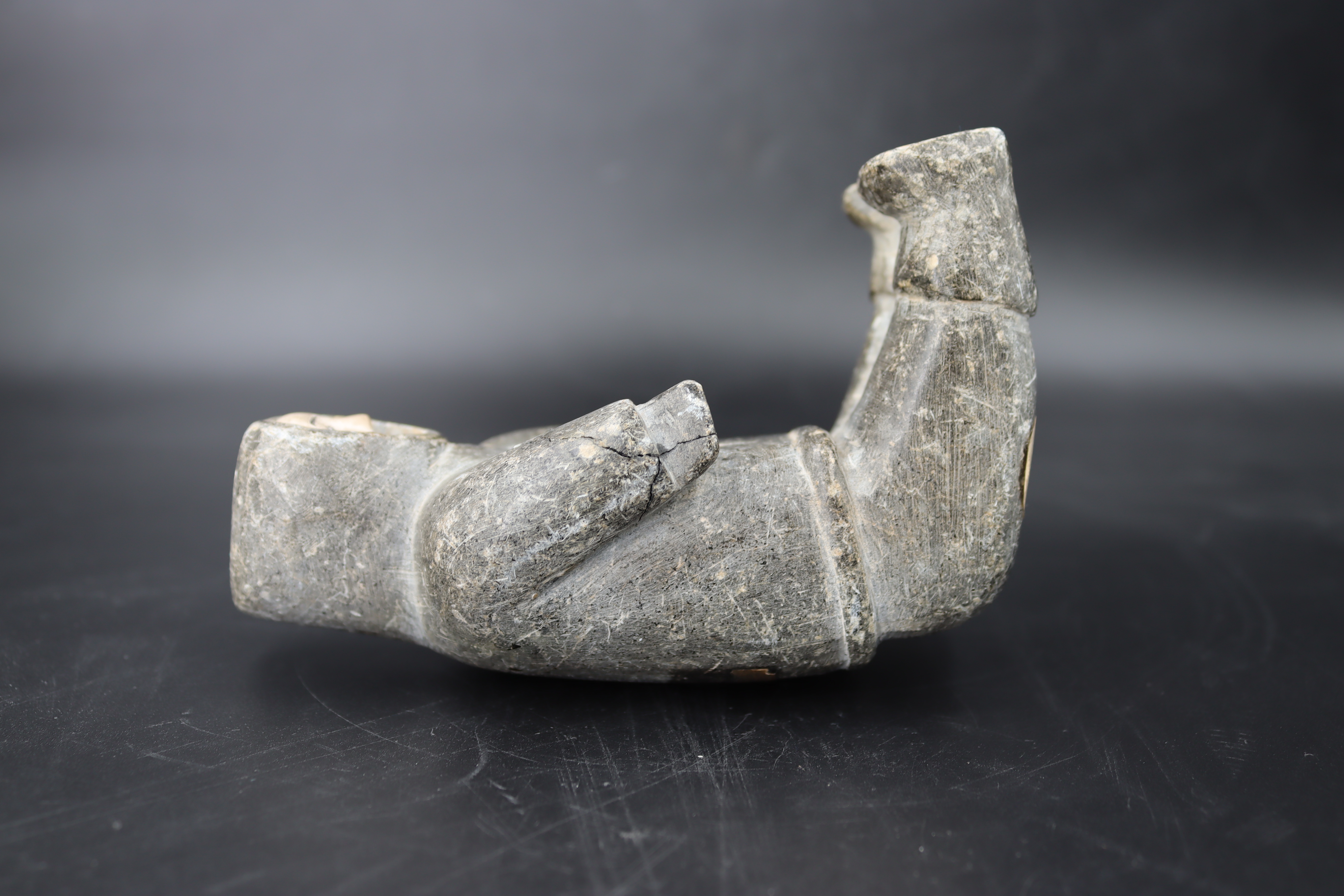 An Inuit Stone Figurine. Artic Canada ca. 1940's - Image 10 of 13