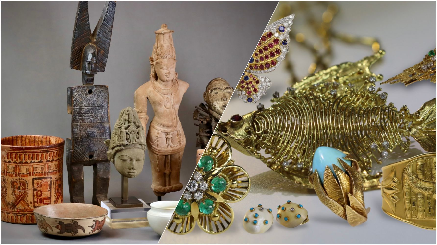 Jewellery, Tribal Art, Antiquities and Asian Art