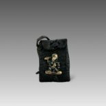 A Rare Thog Chag Amulet, 10/12th centuryA rare Thog Chag Bronze Bodhisattva Amulet,10/12th